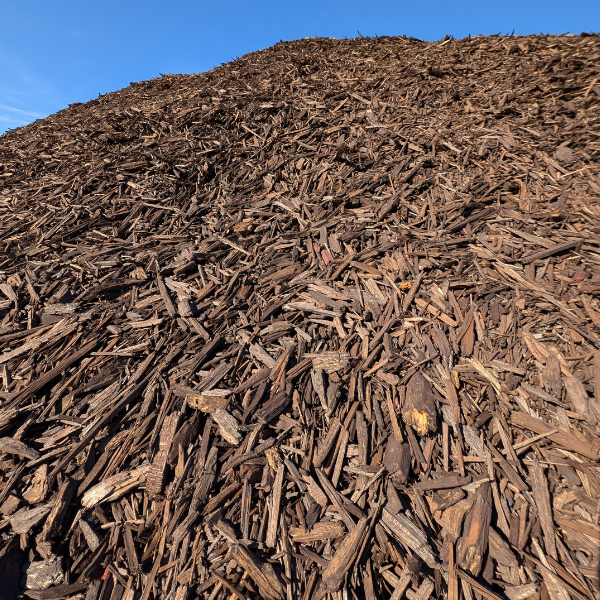 Dyed Brown Mulch - Per 1 Yard