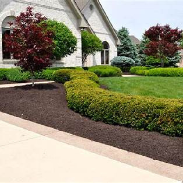 Dyed Coffee Brown Mulch - Per 1 Yard