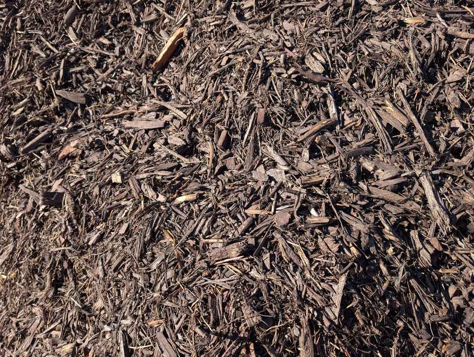 Dyed Coffee Brown Mulch - Per 1 Yard