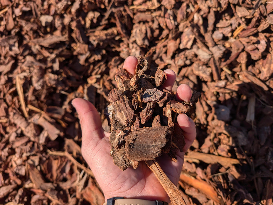 Medium Brown Bark Mulch - Per 1 Yard